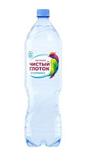 Вода Чистый глоток питьевая негазированная 1.5л