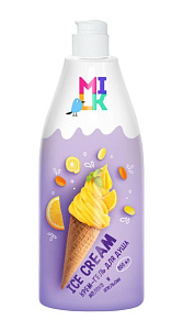 Крем-гель для душа Milk Молоко и апельсин 0.8л