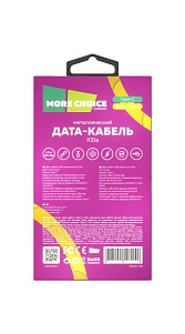 Дата-кабель More Choice USB 2.1A для Type-C K31a 1м 