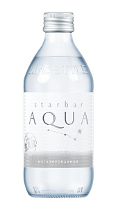 Вода Starbar Aqua минеральная негазированная 330мл