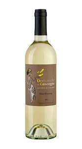 Вино Demoiselle de Gascogne Gros Manseng белое п/сл 11.5% 0.75л