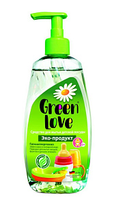 Средство Green Love Эко-продукт для мытья детской посуды 500мл