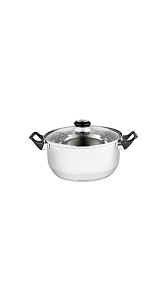 Кастрюля Mallony Classica с крышкой 4.5л