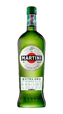 Напиток виноградосодержащий Martini Extra Dry белый сухой 18% 1л.