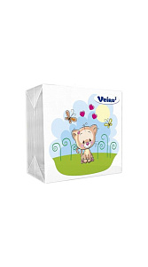 Салфетки бумажные Veiro с рисунком 50шт