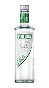 Водка Мягков Ultra Light  38% 0.5л