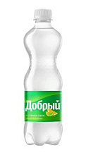 Газированный напиток Добрый Лимон-Лайм безалкогольный 1.5л