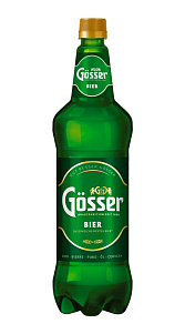 Пиво Gosser светлое пастеризованное 4,7% 1,2л.