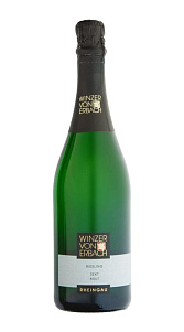 Вино игристое Winzer von Erbach, Riesling Sekt Brut белое брют 11,5% 0,75л