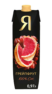 Сок Я грейпфрут 0,97л.