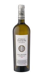Вино Chateau Tamagne Reserve Collection Chardonnay белое сухое 12,5% 0,75л