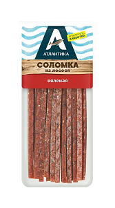 Соломка из лососевых Атлантика вяленая 60г
