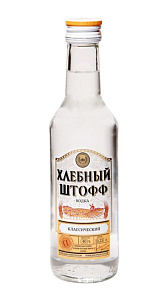 Водка Хлебный Штофф классическая 40% 0.25л