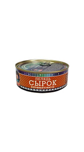 Пелядь Сырок Ямалик копченый в масле 240г