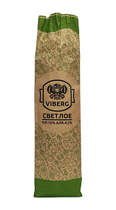 Пиво Viberg Светлое нефильтрованное 4.5% 1л