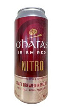 Пиво Carlow, O'Hara's Irish Red Nitro темное фильтрованное пастеризованное 4,3% 0,44л