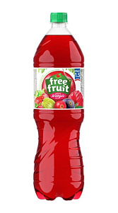 Напиток сокосодержащий Free Fruit Лесная ягода 1.5л