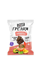 Гренки Грыз Love Тигровая креветка 80г