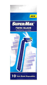 Станки Super Max Twin Blade одноразовые 2лезвия 10шт 