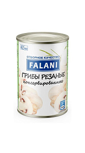 Шампиньоны Falani резаные 425мл