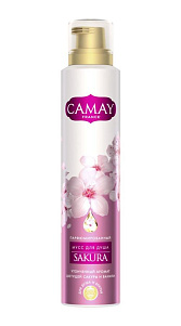 Мусс для душа Camay Sakura Парфюмированный 200мл