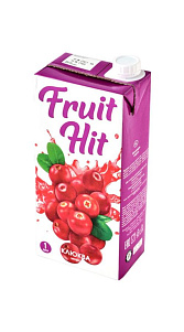 Морс Fruit Hit клюквенный 2л