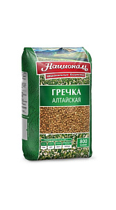 Гречка Националь Алтайская 800г