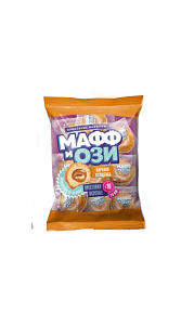 Маффин Маффиози Ванильный с начинкой Вареная сгущенка 450г