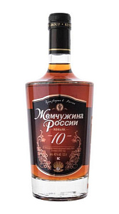 Коньяк Жемчужина России КС 40% 0.5л