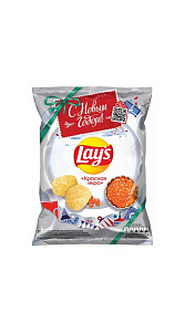 Чипсы картофельные Lays Красная икра 107г