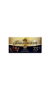 Шоколад горький Бабаевский Элитный 75% 100г