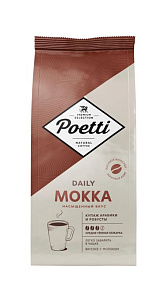 Кофе Poetti Daily Mokka в зернах 1кг