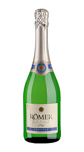 Игристое вино Romer Kronung Sekt Trocken белое сух 11% 0.75л