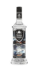 Водка Русская Эскадра Коллекция танков 40% 0.7л