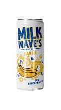 Напиток безалкогольный WAVE’S Милк Вейв молочный, со вкусом банана 330мл
