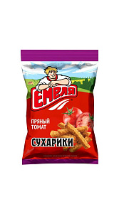 Сухарики Емеля Пряный томат 90г