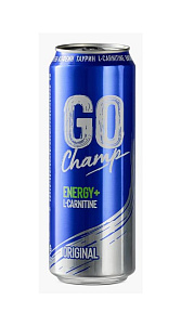 Энергетический напиток GO Champ Оригинальный 430мл