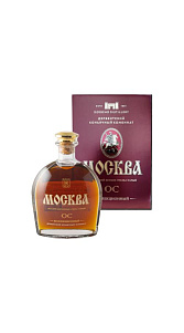 Коньяк Москва ОС в подарочной упаковке, 40%, 0,5л