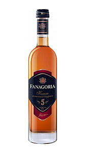 Коньяк Fanagoria, 5 лет 40% 0,25л