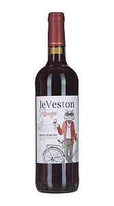 Вино LeVeston Rouge красное полусухое 11% 0.75л