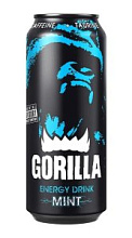 Энергетический напиток Gorilla Mint 450мл