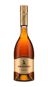 Коньяк Sarajishvili, 3 года выдержки 40% 0,5л