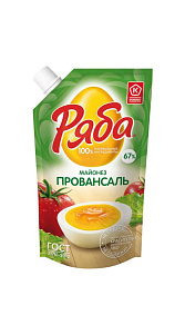 Майонез Ряба Провансаль 67% 192г