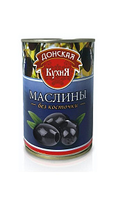 Маслины Донская кухня без косточки 280г