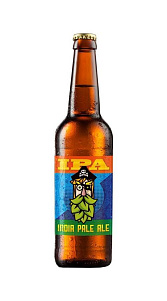Пиво India Pale Ale светлое нефильтрованное 6% 0.5л