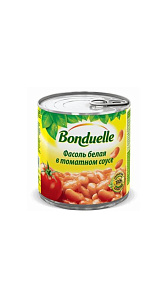 Фасоль Bonduelle Expert белая в томатном соусе 400г