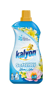 Кондиционер для белья Kalyon Softener Концентрат Лилия и лотос концентрат 1.5л