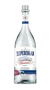 Водка Зимняя деревенька Таёжная 40% 0.5л