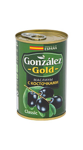 Маслины Gonzalez Gold Classic с косточками 300г