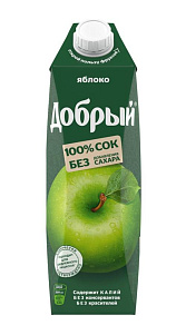 Сок Добрый Яблоко 1л